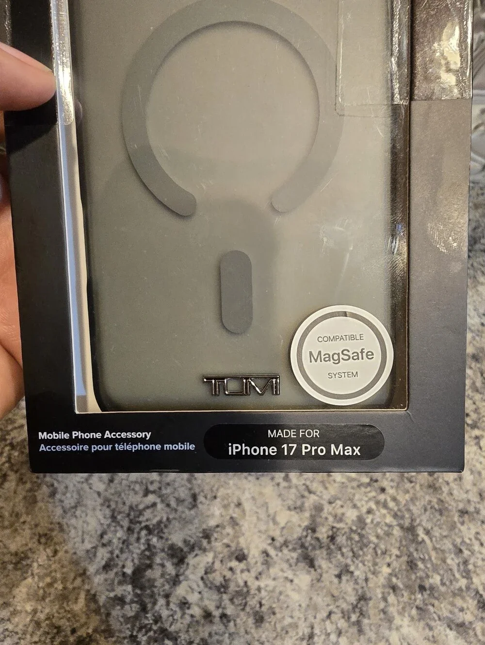 New TUMI Apple iPhone 17 Pro Max Magsafe Phone Grey/Gray/Green Case